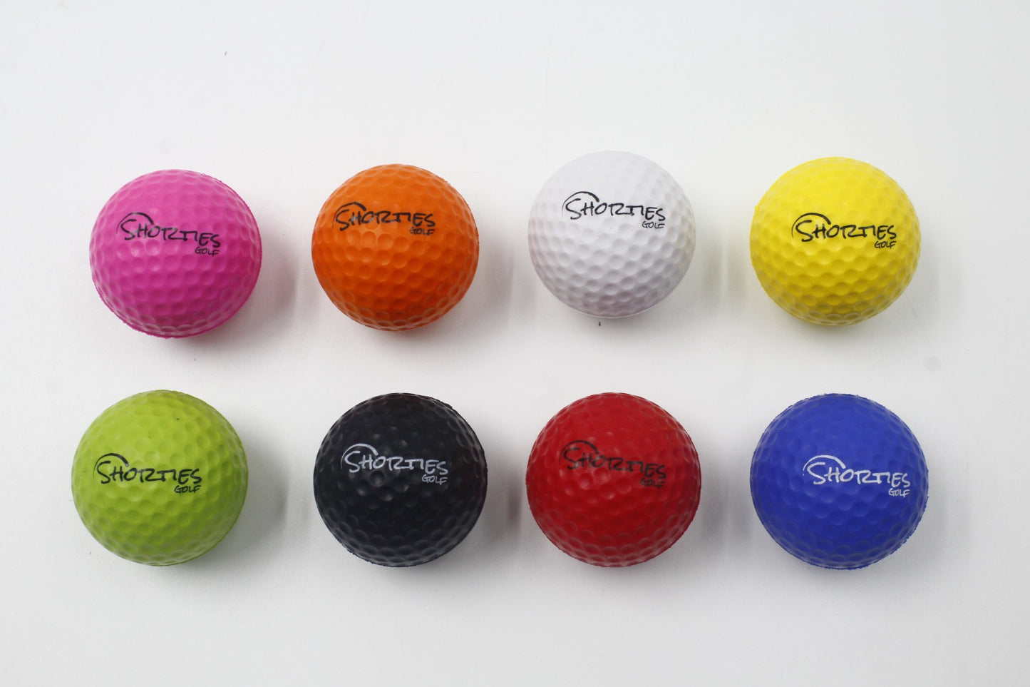 Shorties Practice Golf Balls | 8-Pack