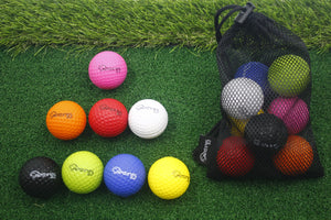 Shorties practice golf balls, 8-pack