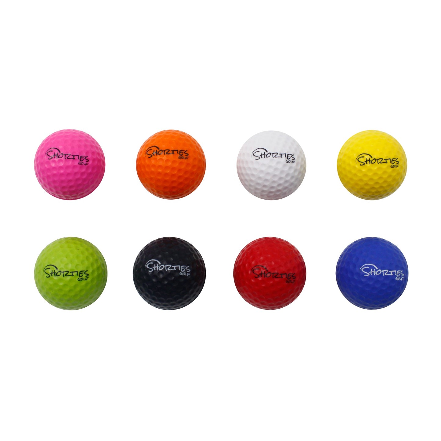 Shorties Practice Golf Balls | 8-Pack